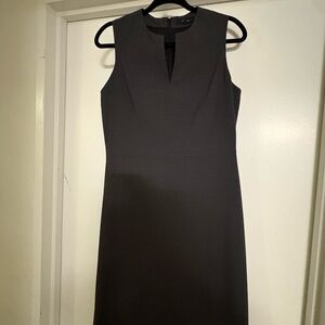 Theory Charcoal Miyani Sevona Dress, Size 8